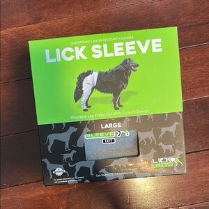 Lick Sleeve Wearable Leg Protection for Dogs - Large